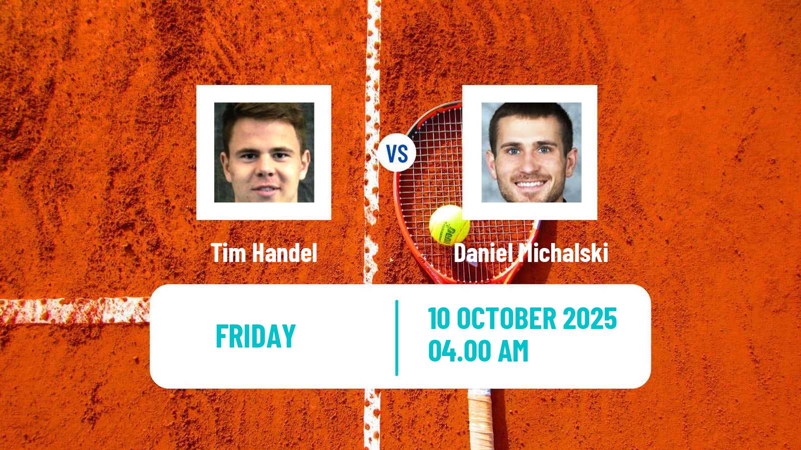 Tennis ITF M25 Santa Margherita Di Pula 10 Men Tim Handel - Daniel Michalski