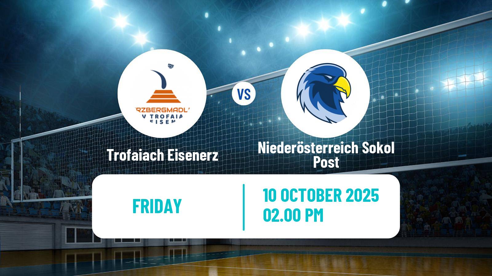 Volleyball Austrian Volley League Women Trofaiach Eisenerz - Niederösterreich Sokol Post