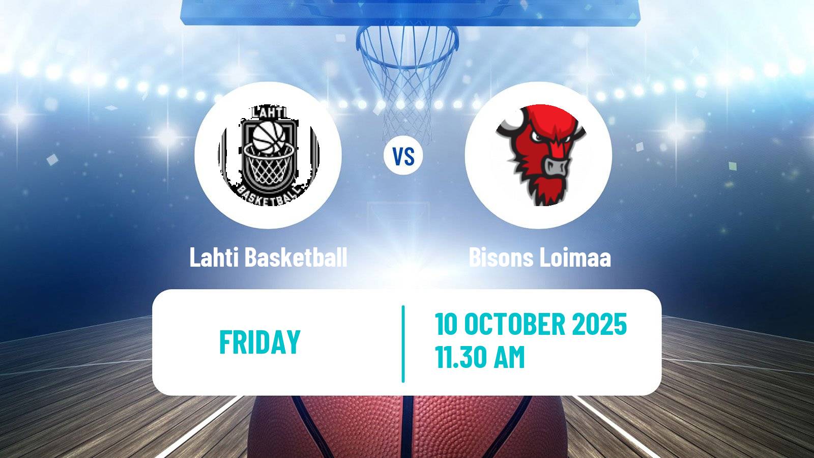 Basketball Finnish Korisliiga Lahti Basketball - Bisons Loimaa