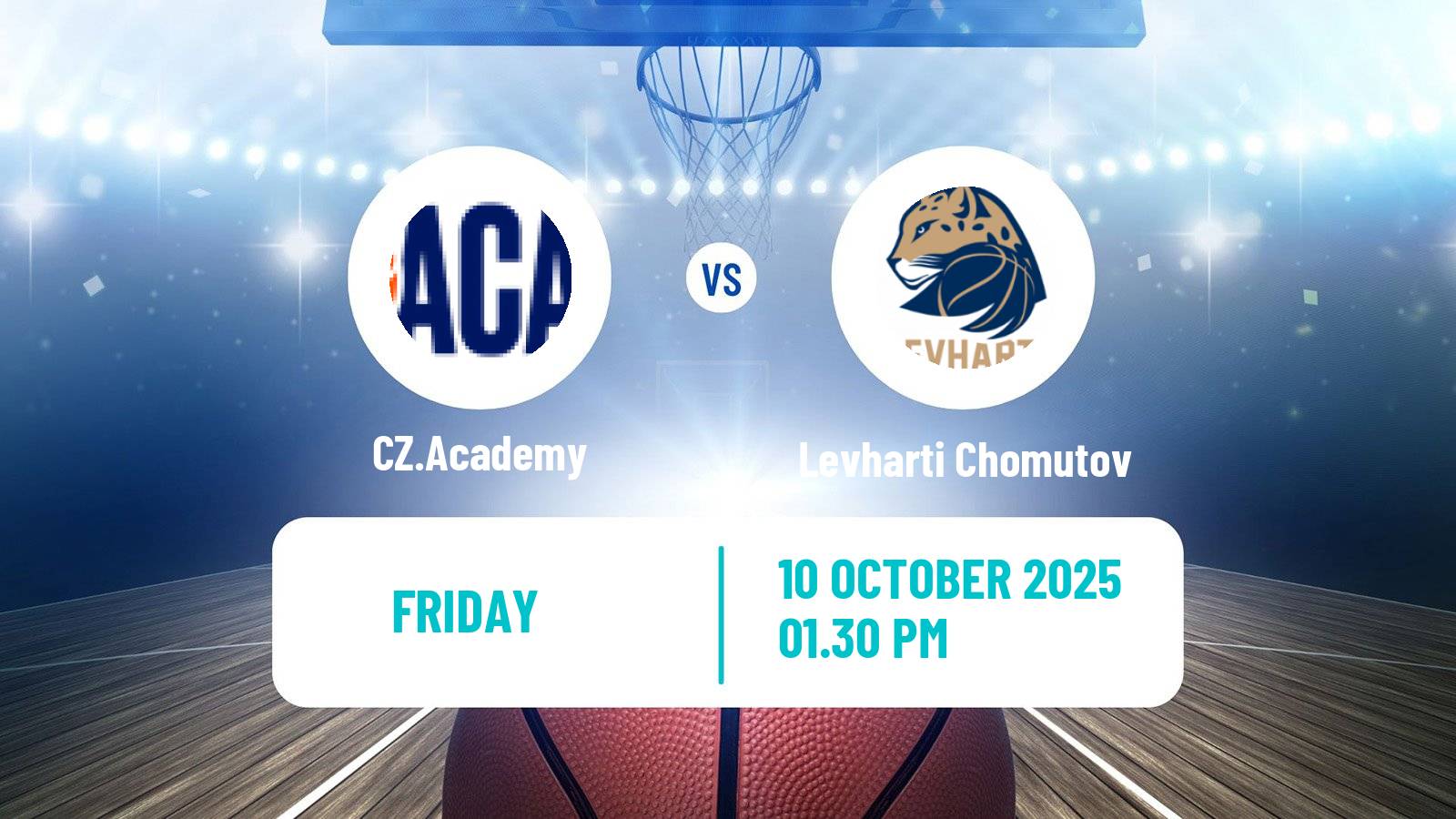 Basketball Czech 1 Liga Basketball CZ.Academy - Levharti Chomutov