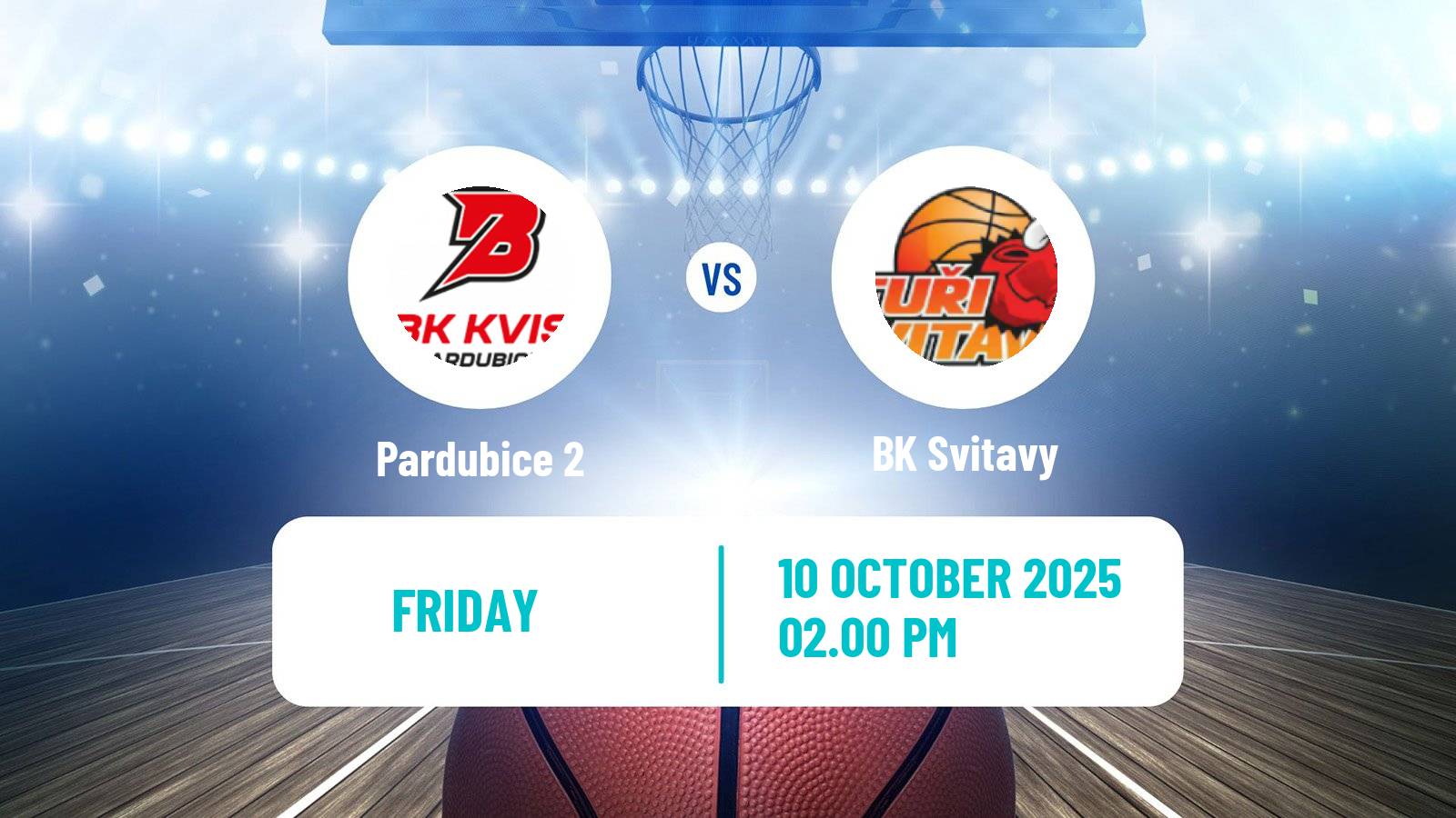 Basketball Czech 1 Liga Basketball Pardubice 2 - Svitavy