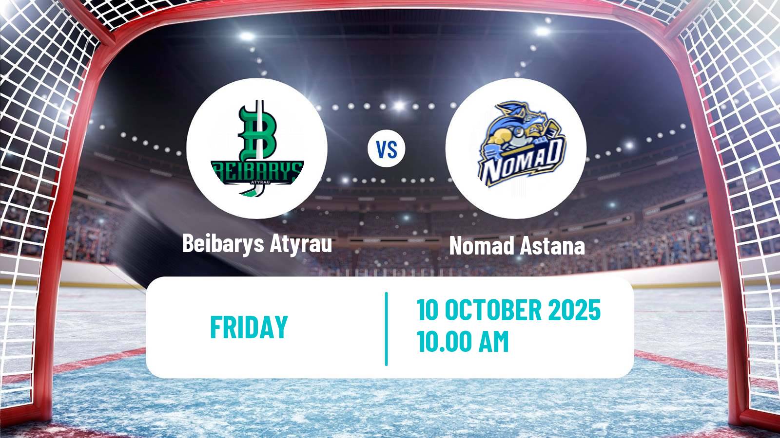 Hockey Kazakh Ice Hockey Championship Beibarys Atyrau - Nomad