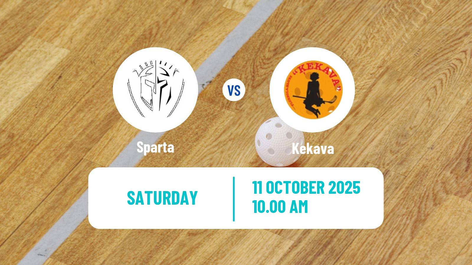 Floorball Latvian Elvi Liga Women Sparta - Kekava