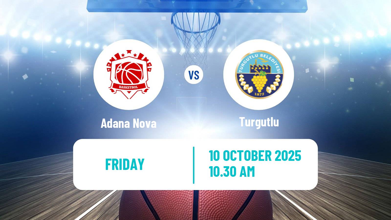 Basketball Turkish TKBL Women Adana Nova - Turgutlu