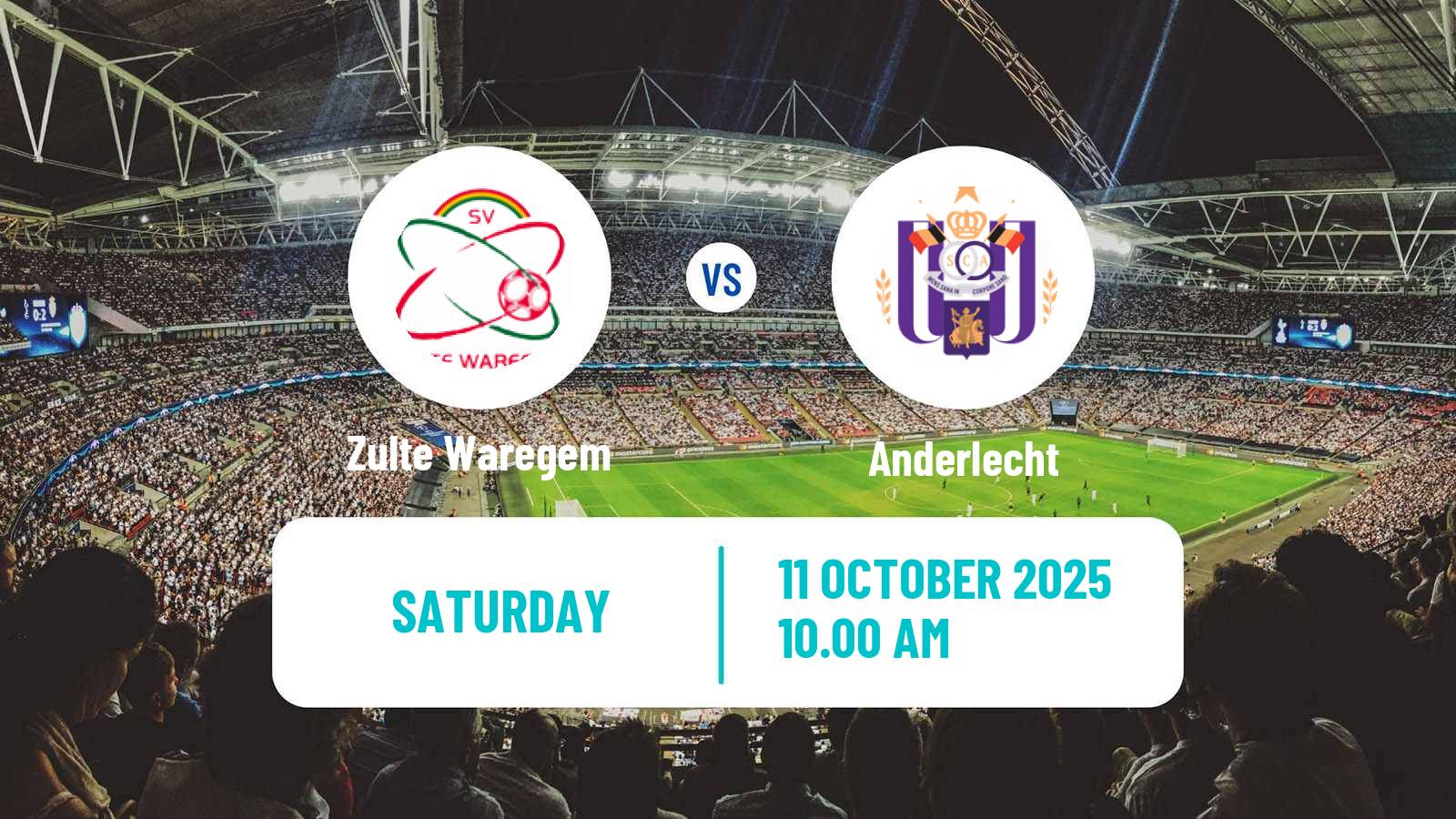 Football Belgian Super League Women Zulte Waregem - Anderlecht