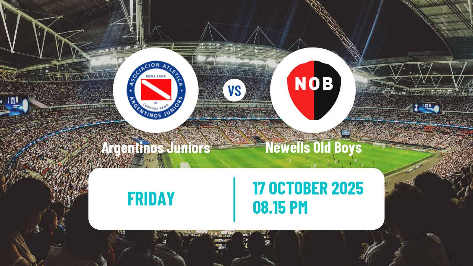 Football Argentinian Liga Profesional Argentinos Juniors - Newells Old Boys