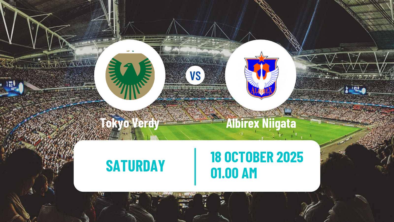Football Japan J1 League Tokyo Verdy - Albirex Niigata