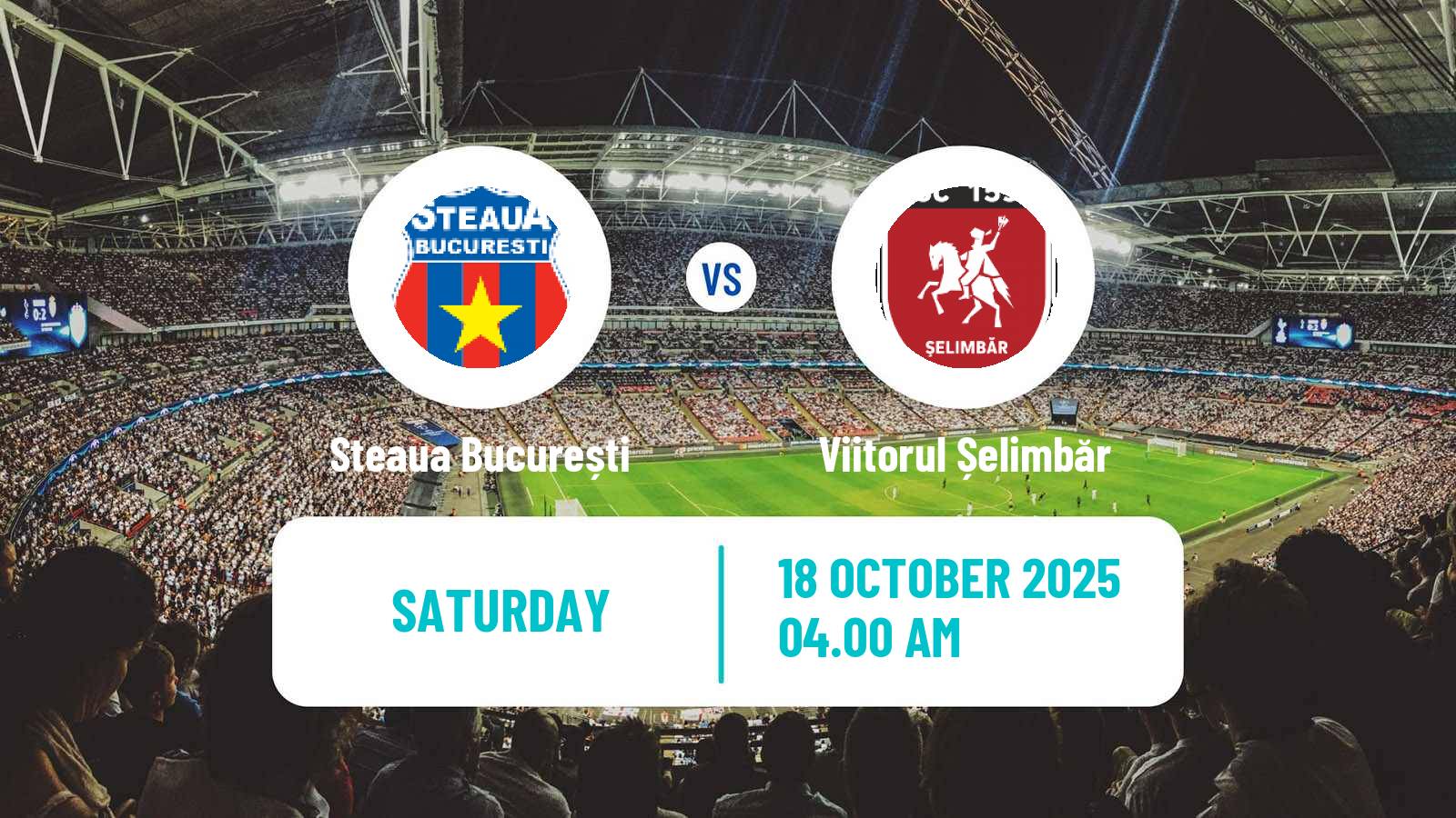 Football Romanian Division 2 Steaua București - Viitorul Șelimbăr