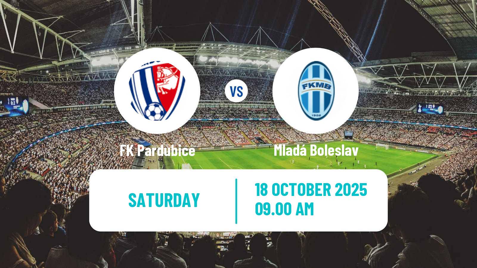 Football Czech 1 Liga Pardubice - Mladá Boleslav