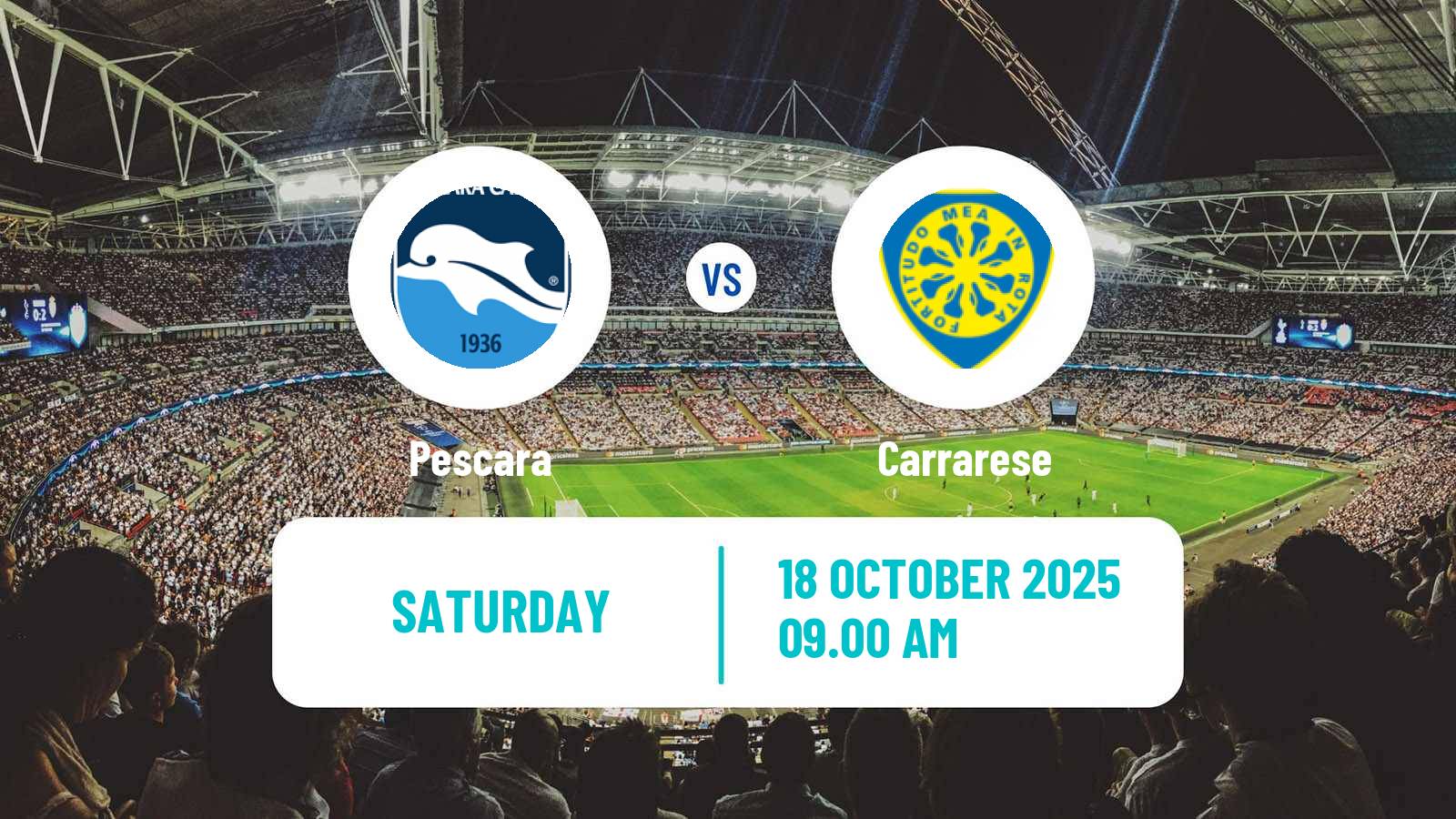 Football Italian Serie B Pescara - Carrarese