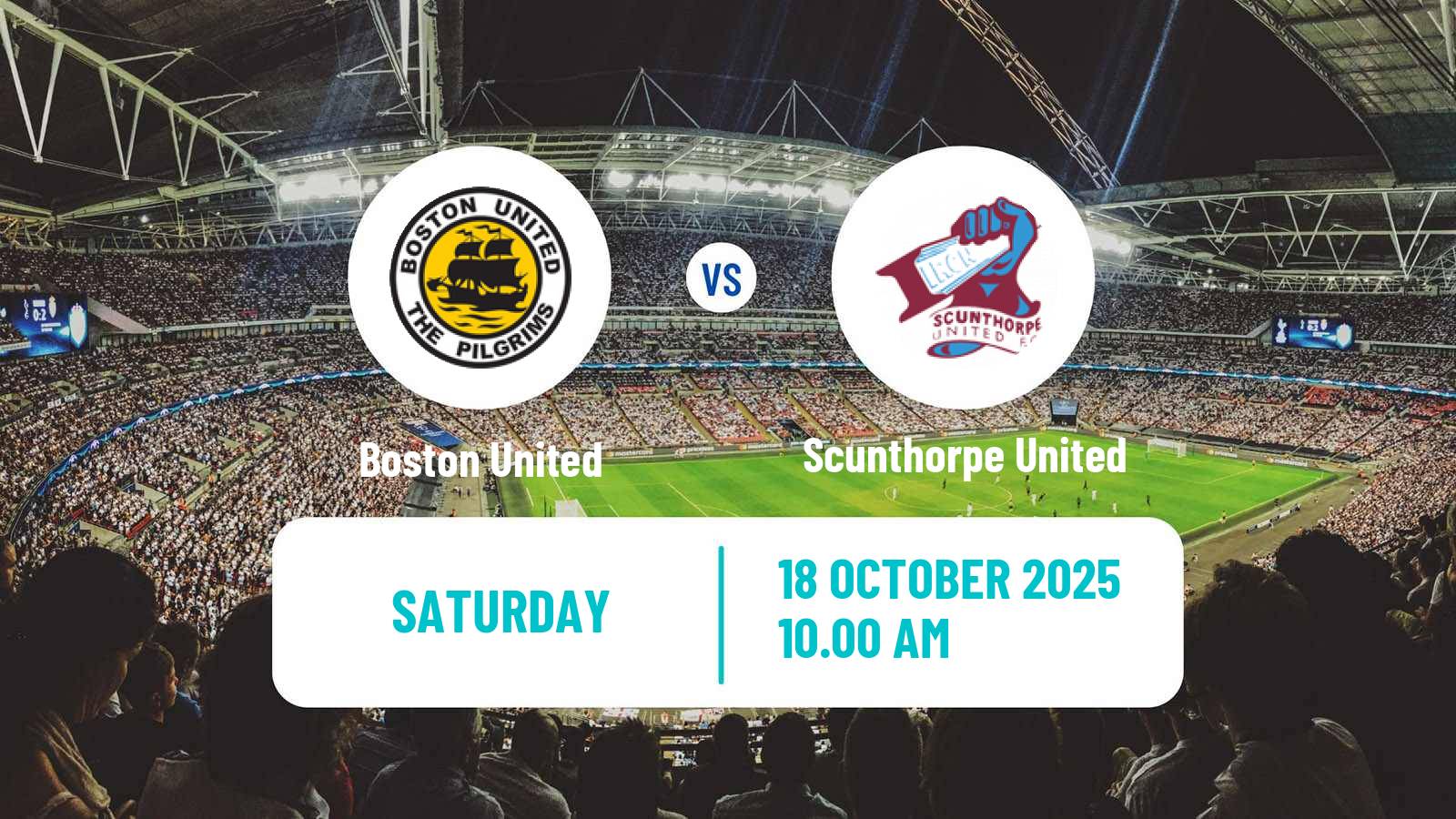 Football English National League Boston United - Scunthorpe United