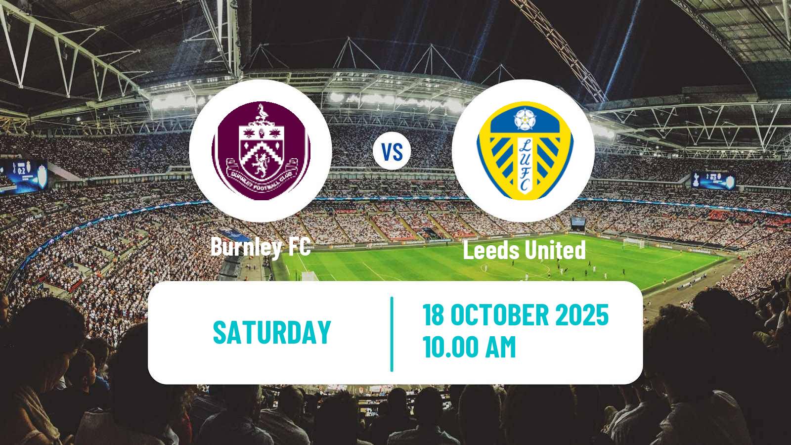 Football English Premier League Burnley - Leeds United