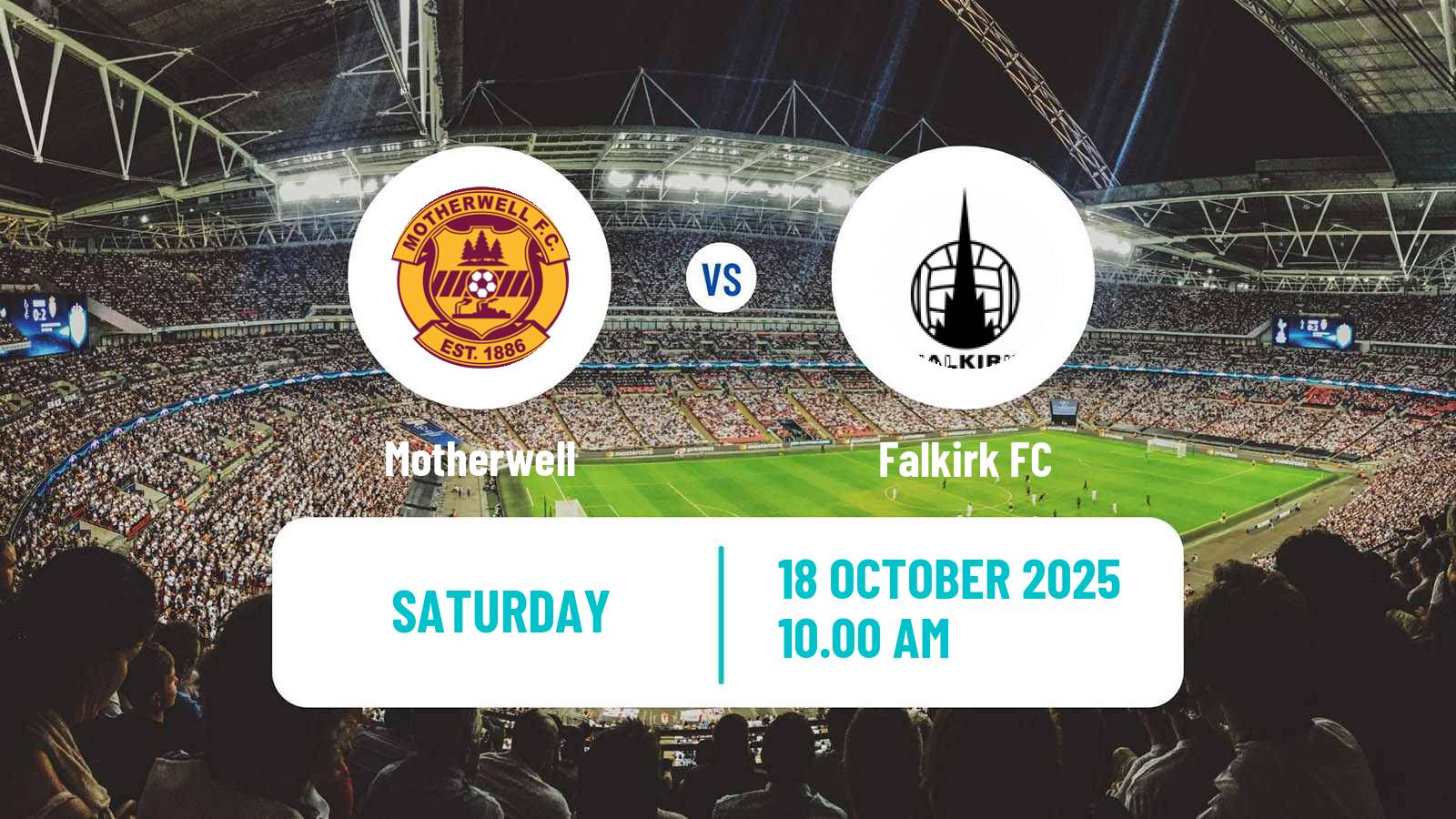 Football Scottish Premier League Motherwell - Falkirk