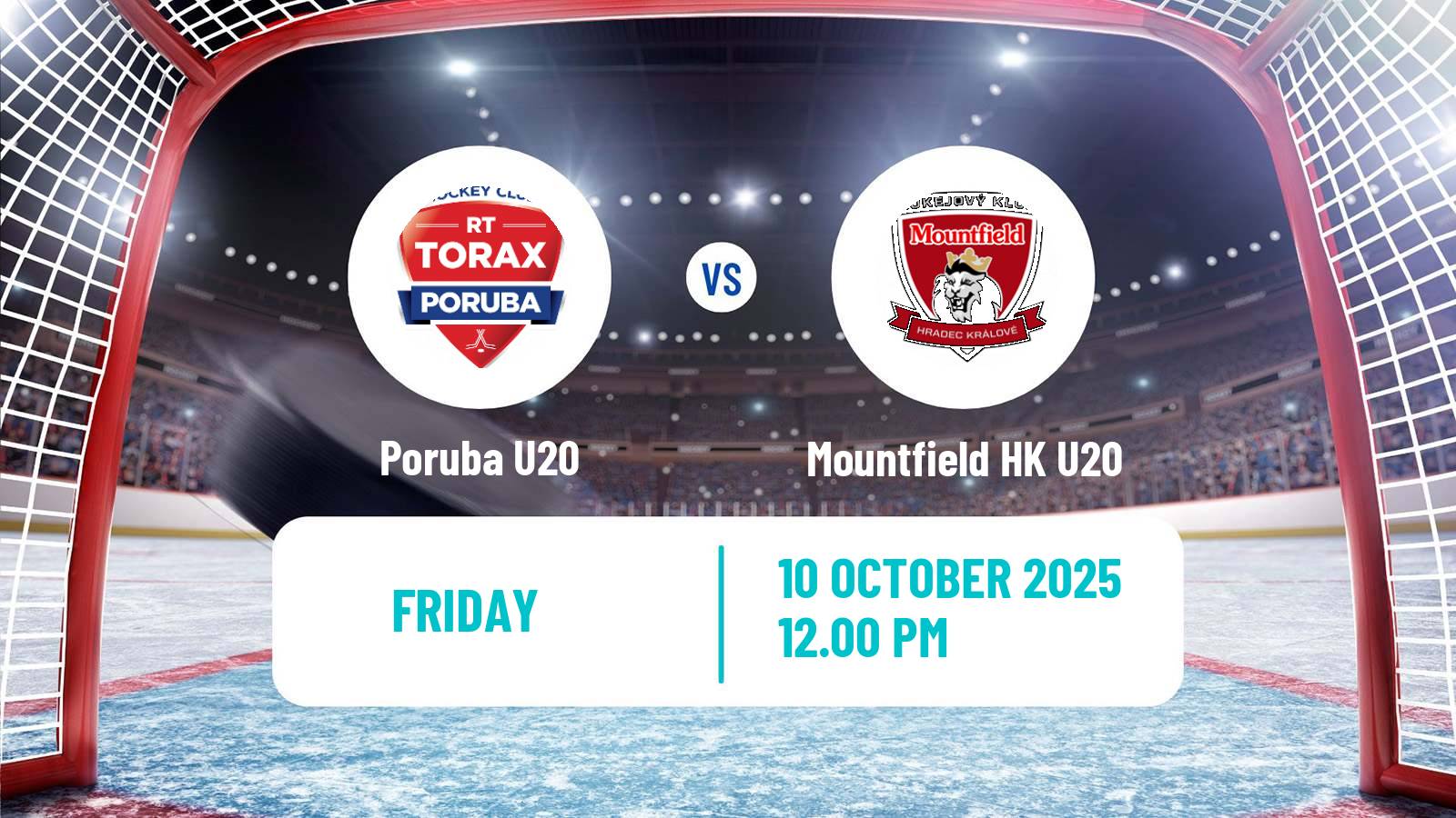 Hockey Czech ELJ Poruba U20 - Mountfield HK U20
