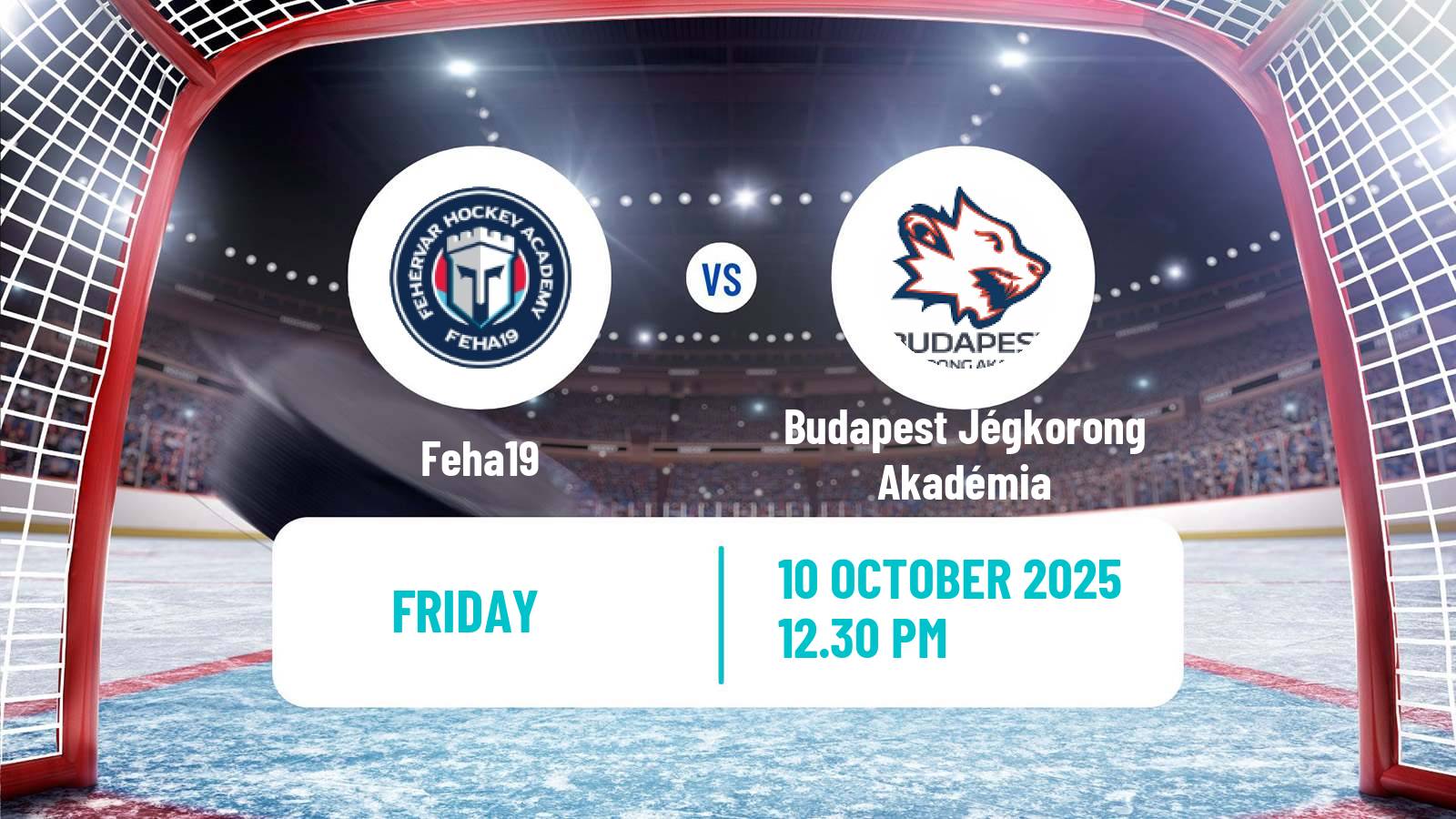 Hockey Hungarian Erste Liga Hockey Feha19 - Budapest Jégkorong Akadémia
