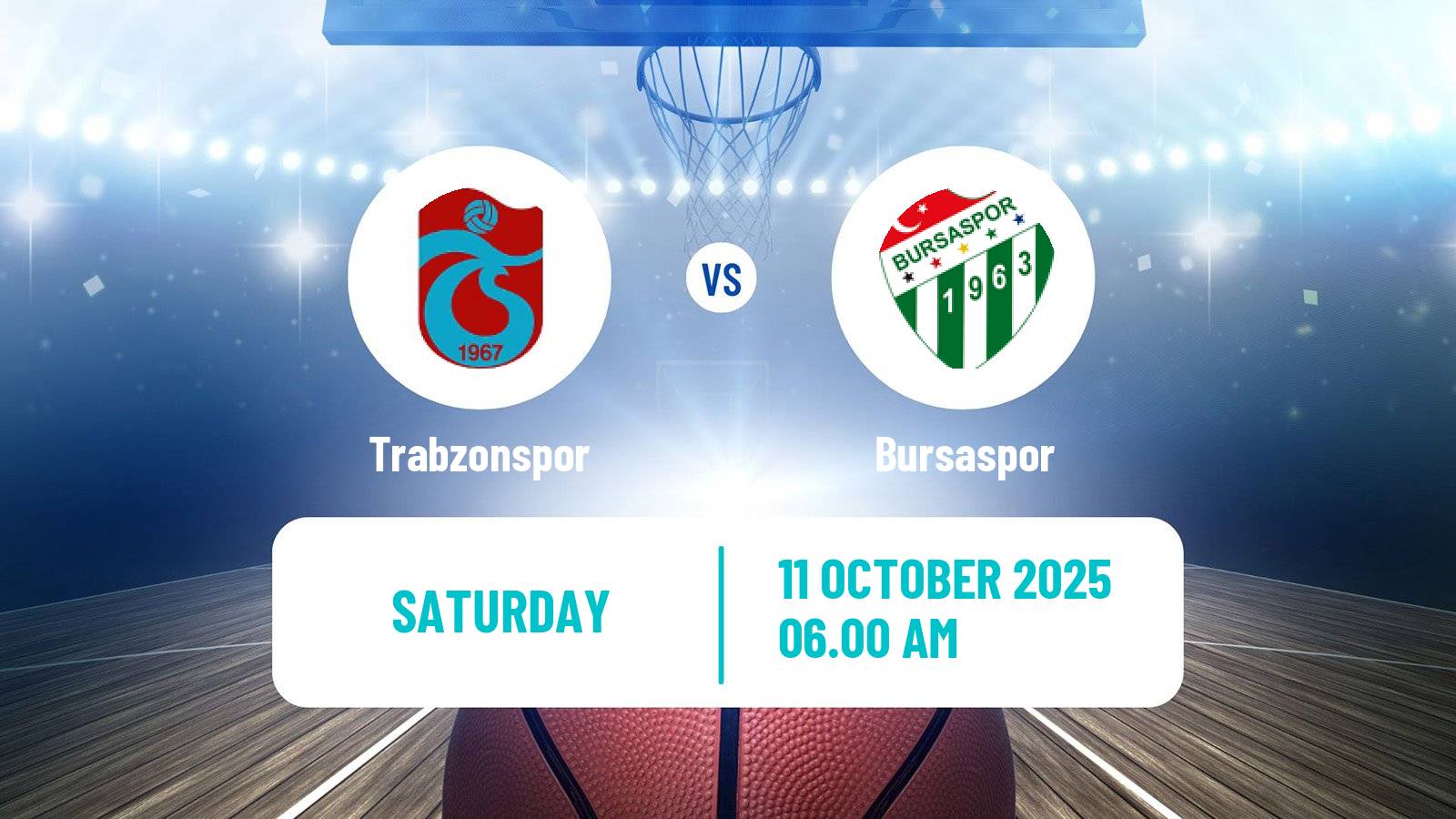 Basketball Turkish Basketball Super Ligi Trabzonspor - Bursaspor