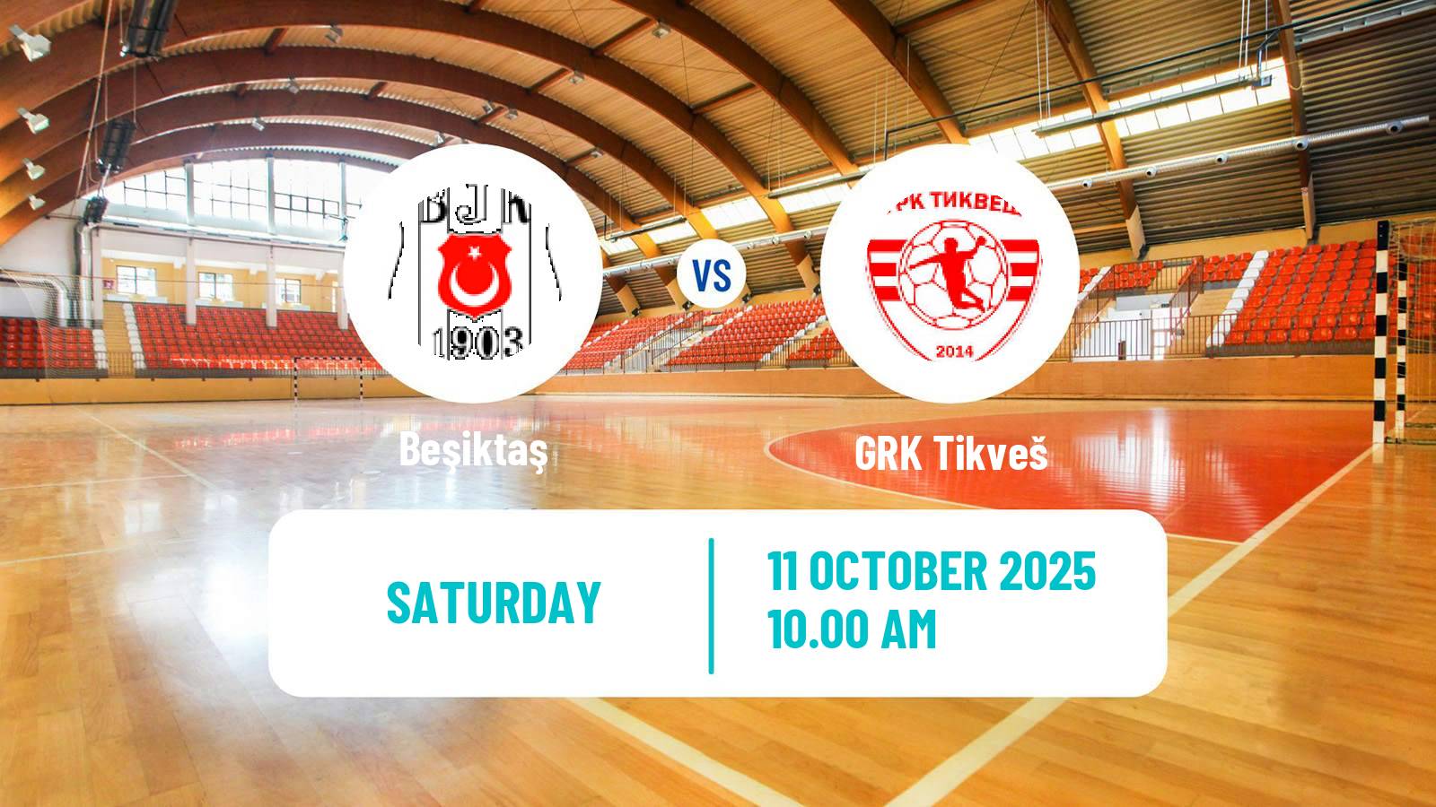 Handball EHF European Cup Beşiktaş - Tikveš