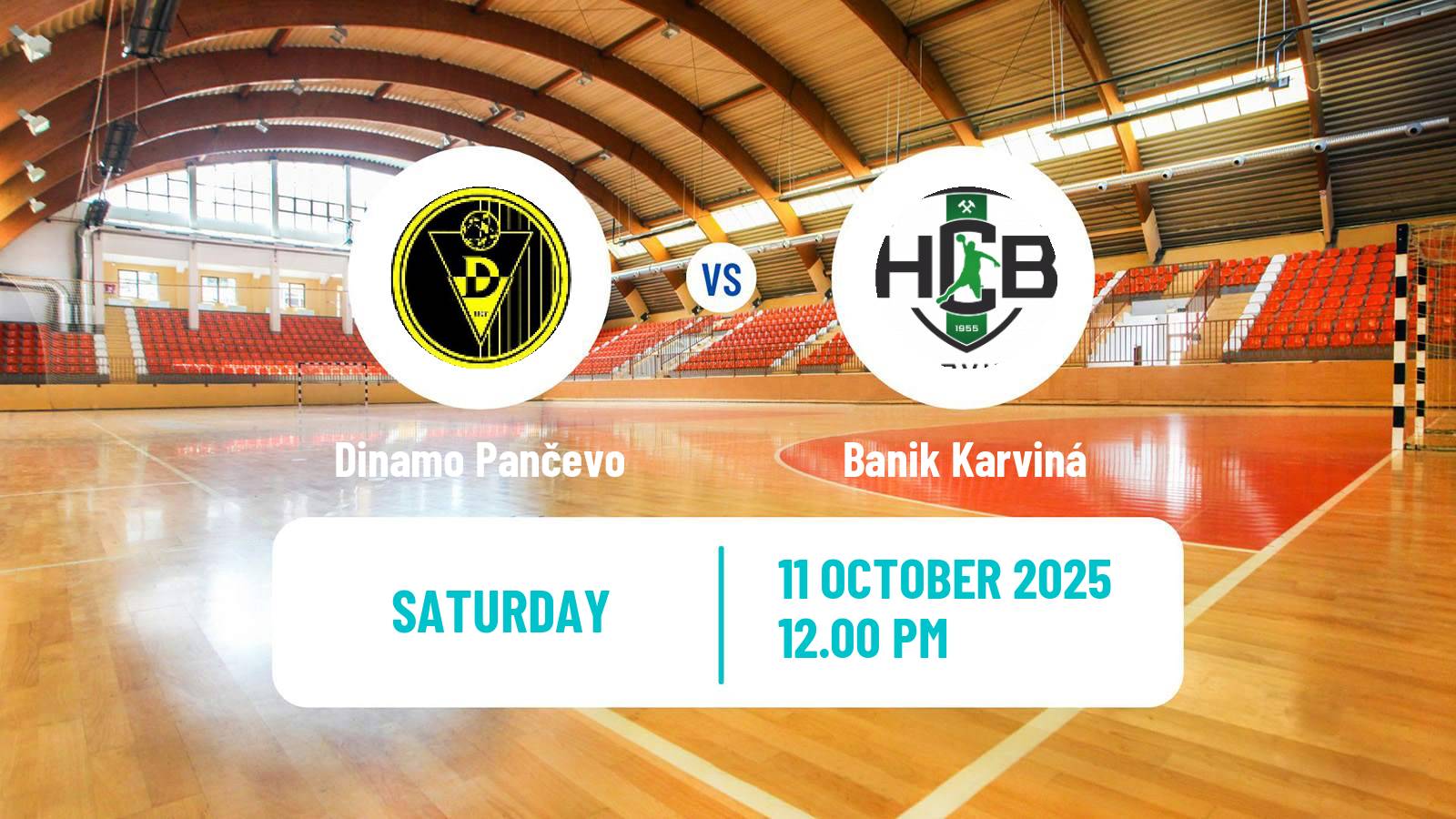 Handball EHF European Cup Dinamo Pančevo - Banik Karviná