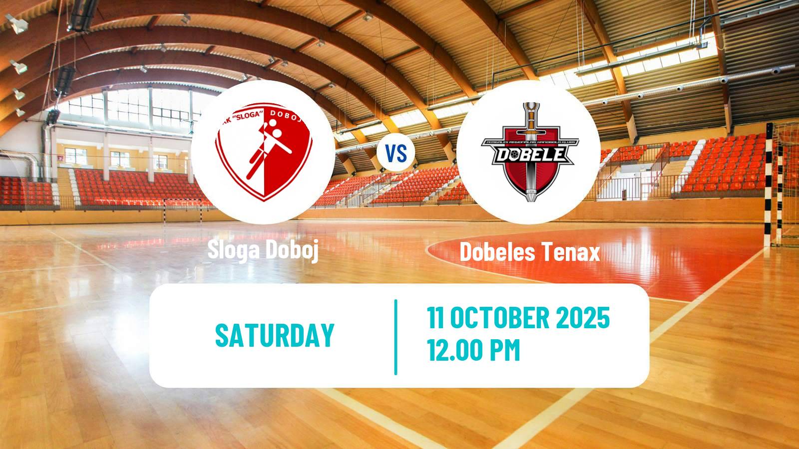 Handball EHF European Cup Sloga Doboj - Dobeles Tenax