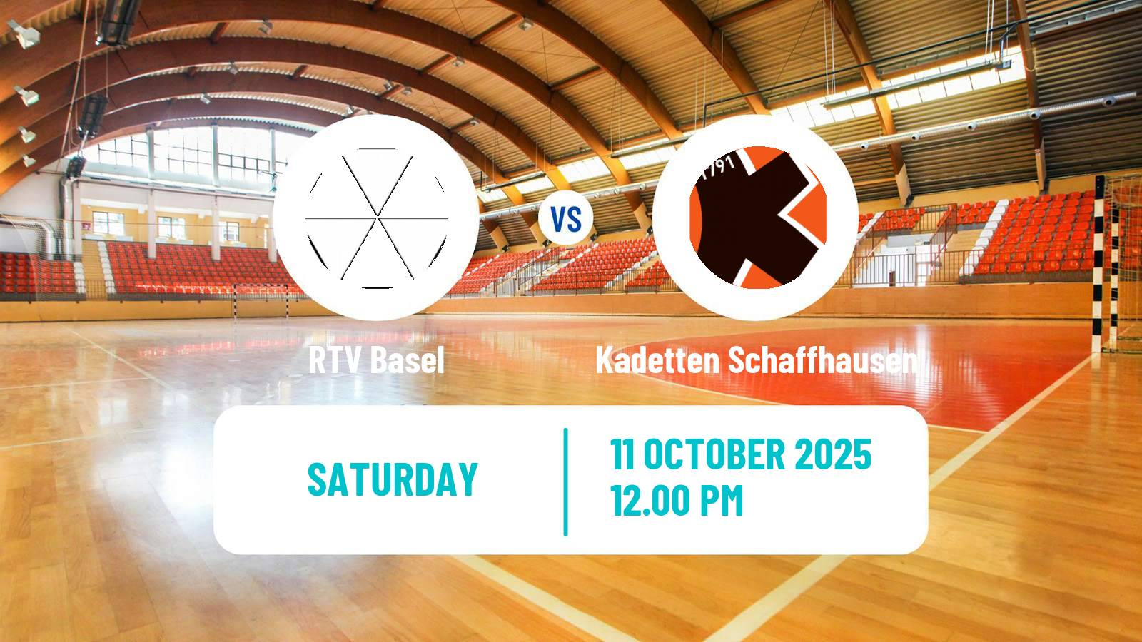 Handball Swiss NLA Handball RTV Basel - Kadetten Schaffhausen