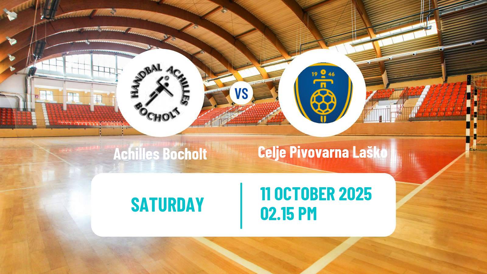 Handball EHF European Cup Achilles Bocholt - Celje Pivovarna Laško