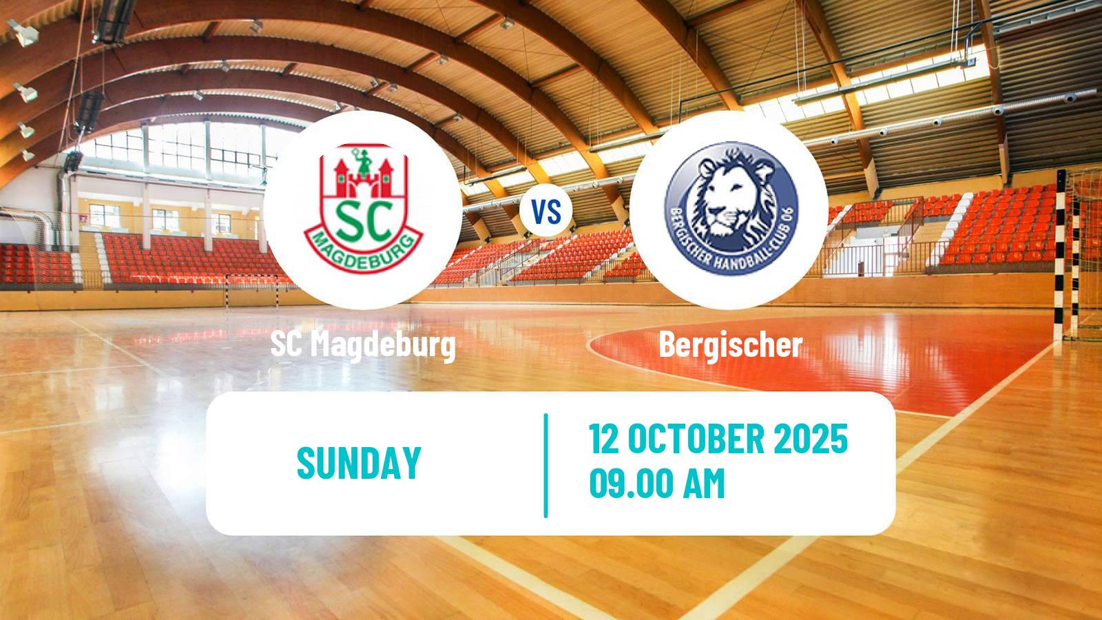 Handball German Bundesliga Handball Magdeburg - Bergischer