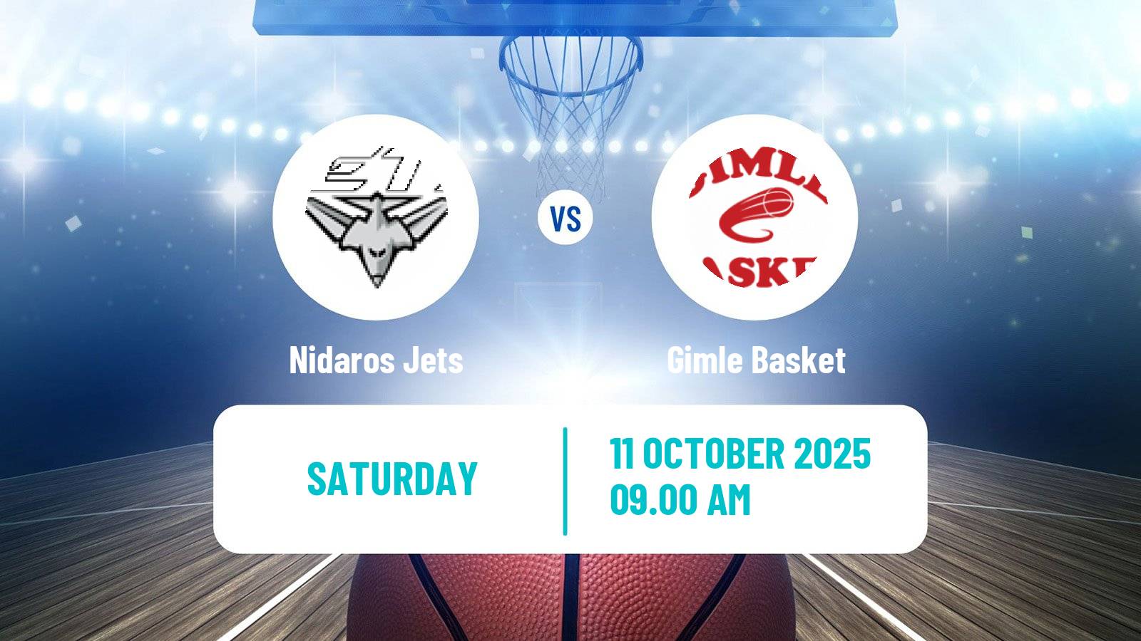 Basketball Norwegian BLNO Nidaros Jets - Gimle