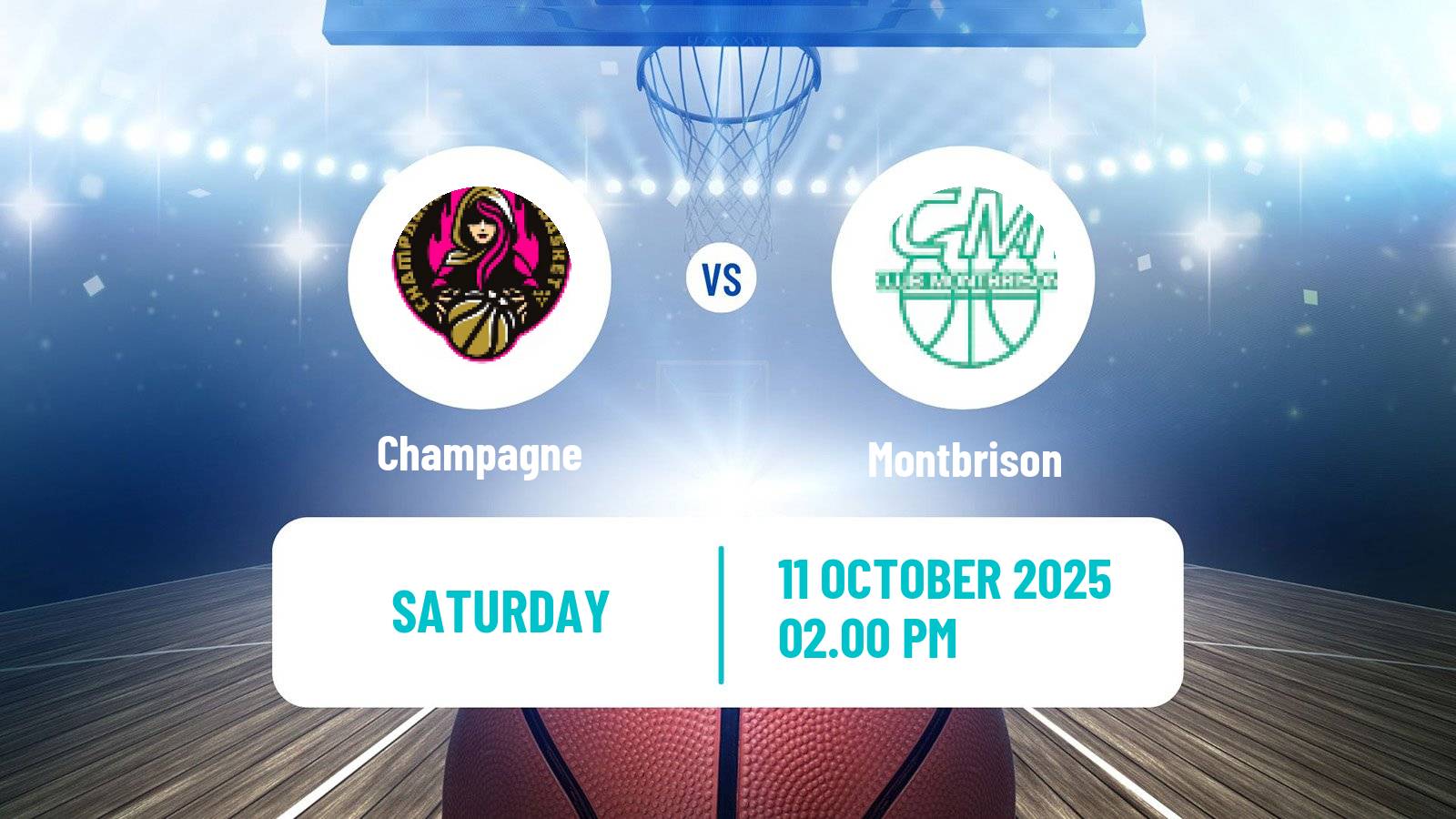 Basketball French Ligue 2 Basketball Women Champagne - Montbrison