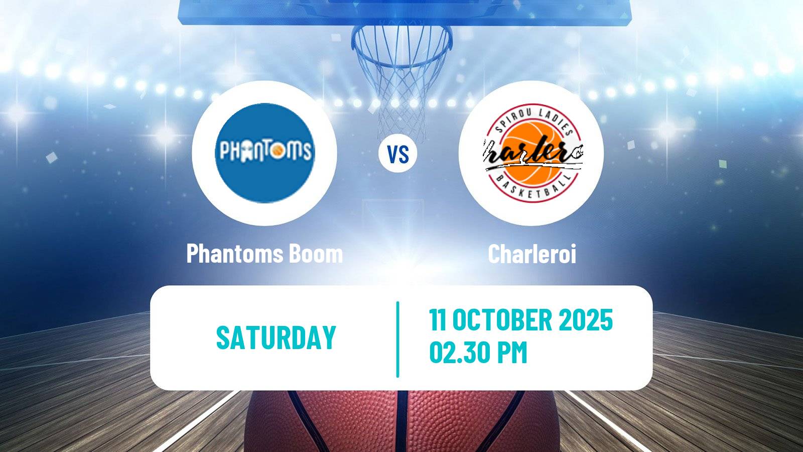 Basketball Belgian Top Division Basketball Women Phantoms Boom - Charleroi