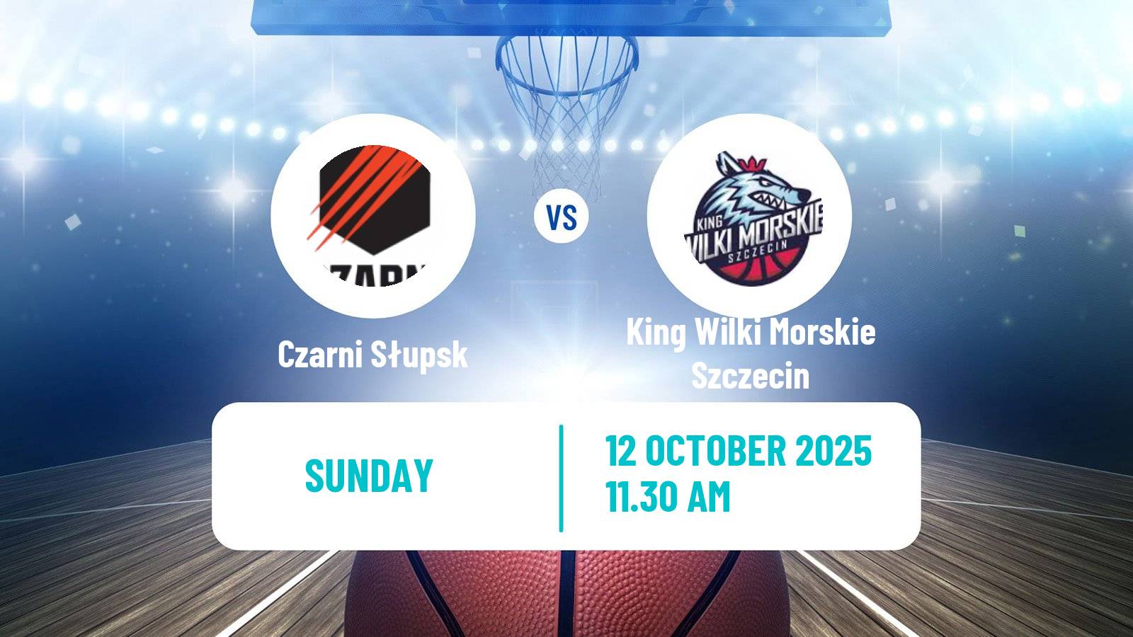 Basketball Polish Basket Liga Czarni Słupsk - King Wilki Morskie Szczecin