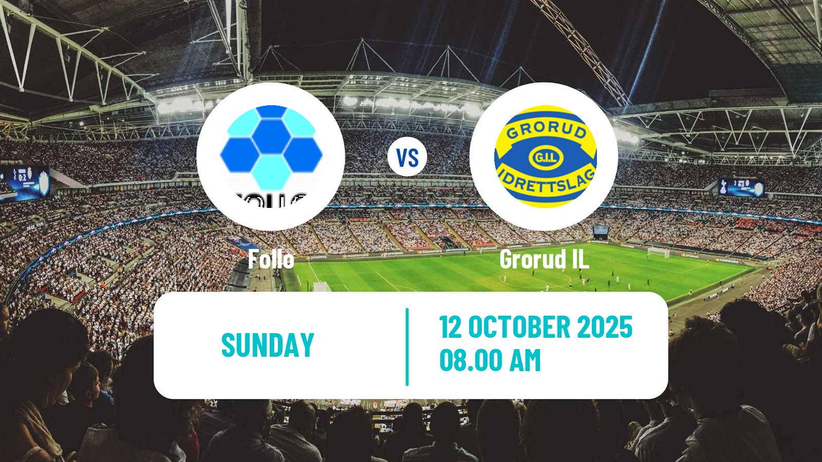 Football Norwegian Division 2 - Group 2 Follo - Grorud