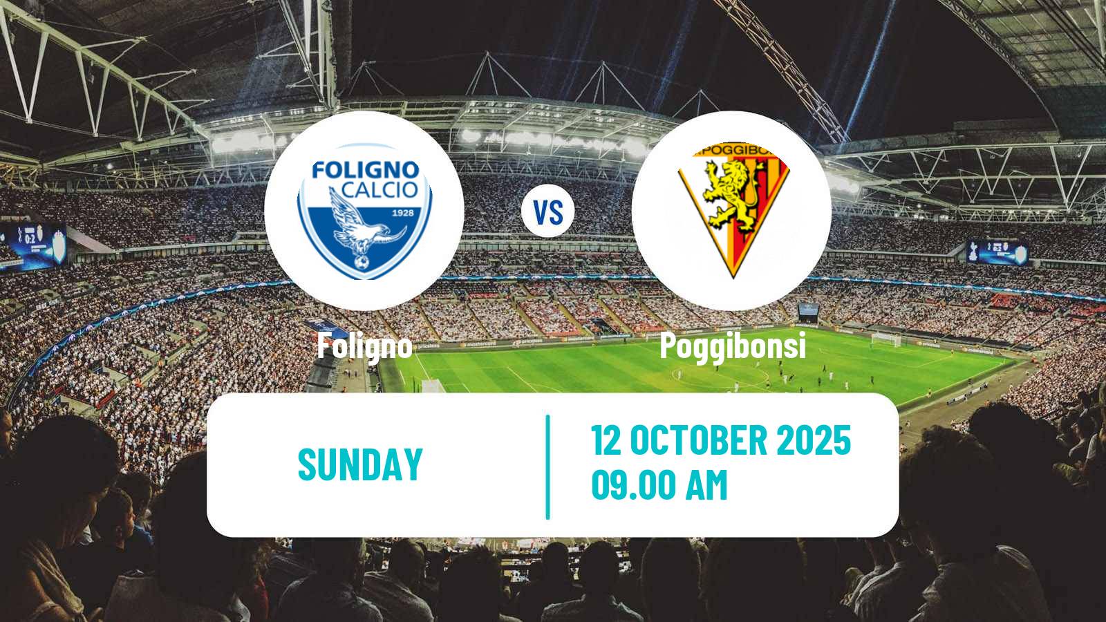 Football Italian Serie D - Group E Foligno - Poggibonsi