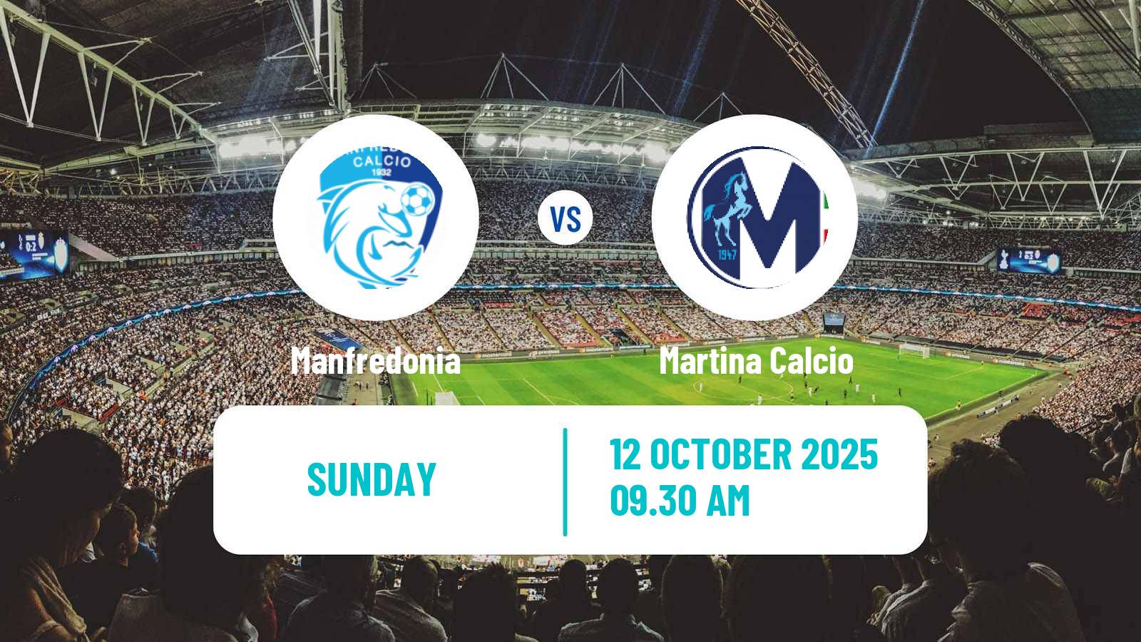 Football Italian Serie D - Group H Manfredonia - Martina Calcio