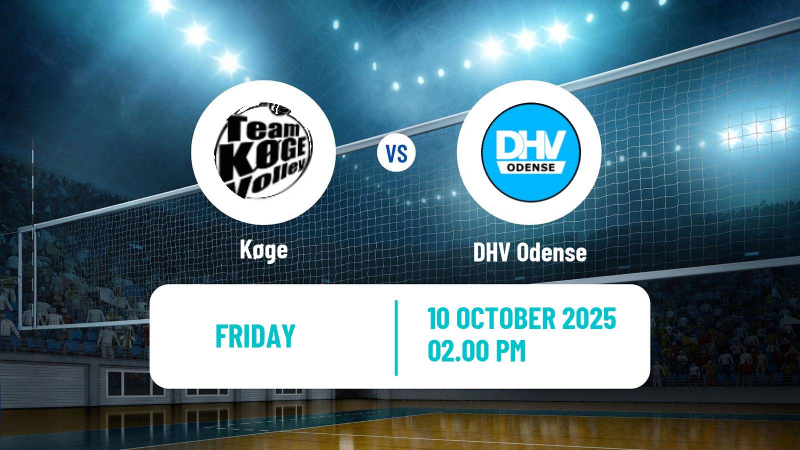 Volleyball Danish Volleyligaen Women Køge - DHV Odense