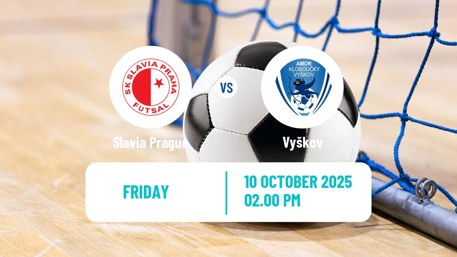 Futsal Czech 1 Futsal Liga Slavia Prague - Vyškov