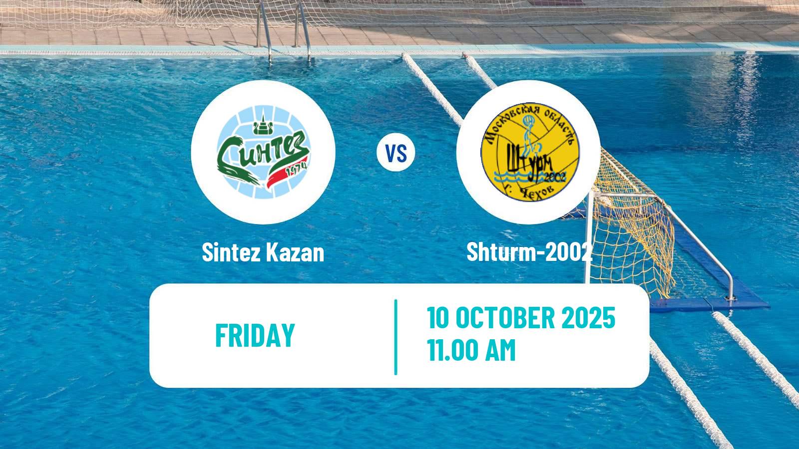 Water polo Russian Championship Water Polo Sintez Kazan - Shturm-2002