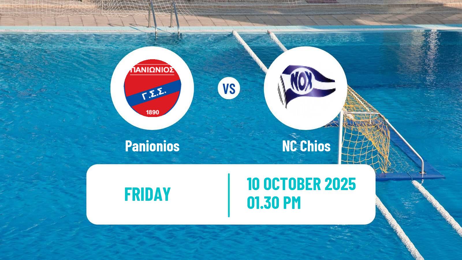 Water polo Greek A1 Water Polo Panionios - Chios
