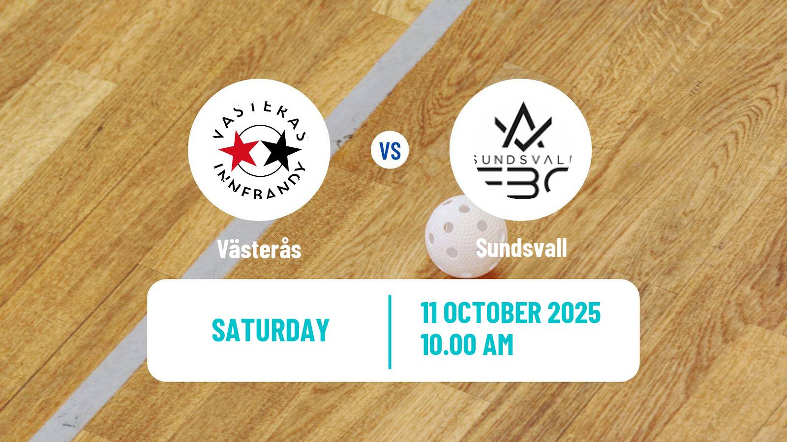 Floorball Swedish Allsvenskan Floorball Västerås - Sundsvall