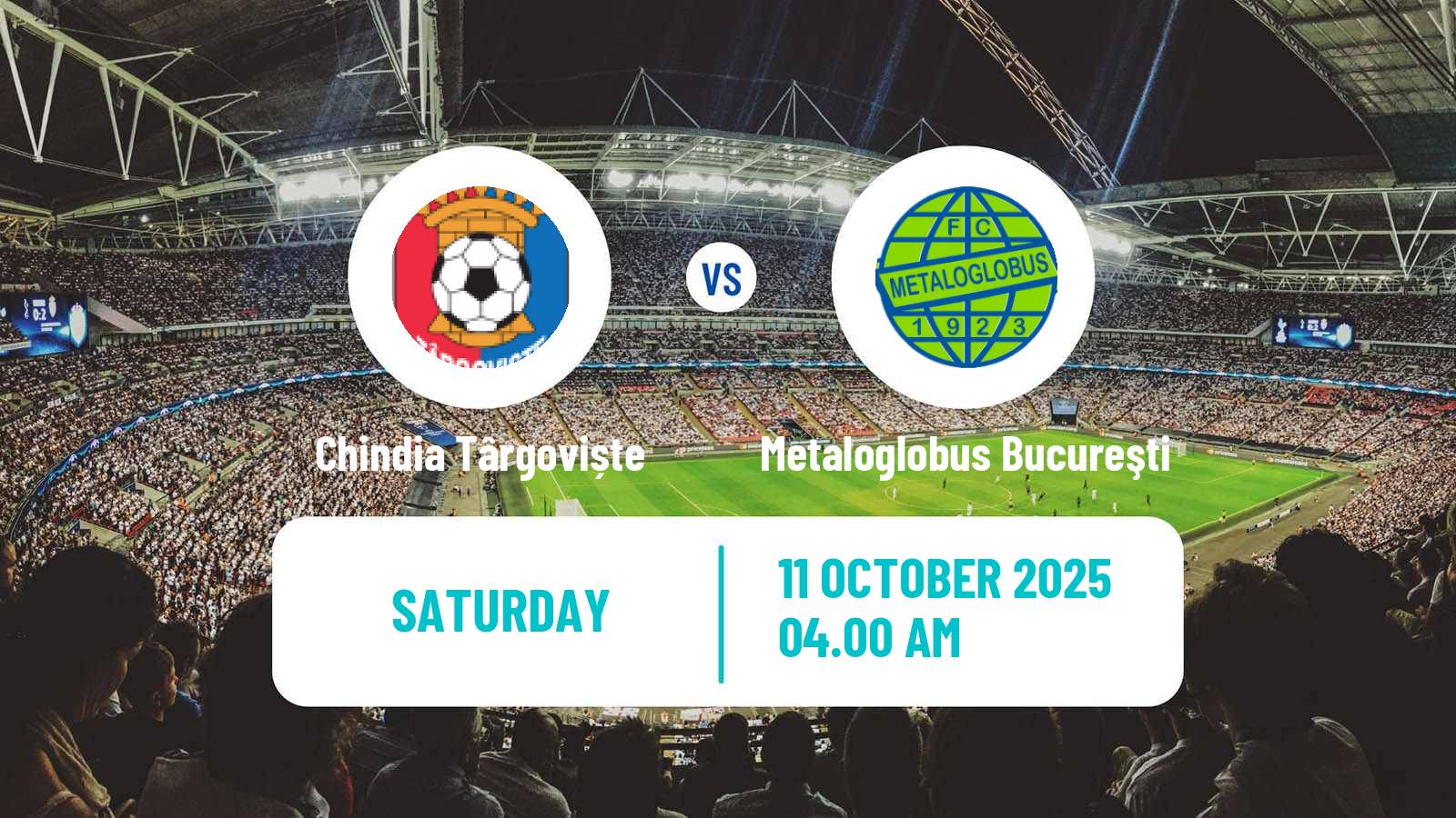 Football Club Friendly Chindia Târgoviște - Metaloglobus Bucureşti