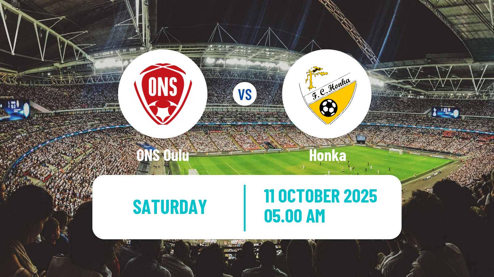 Football Finnish Ykkonen Women ONS Oulu - Honka