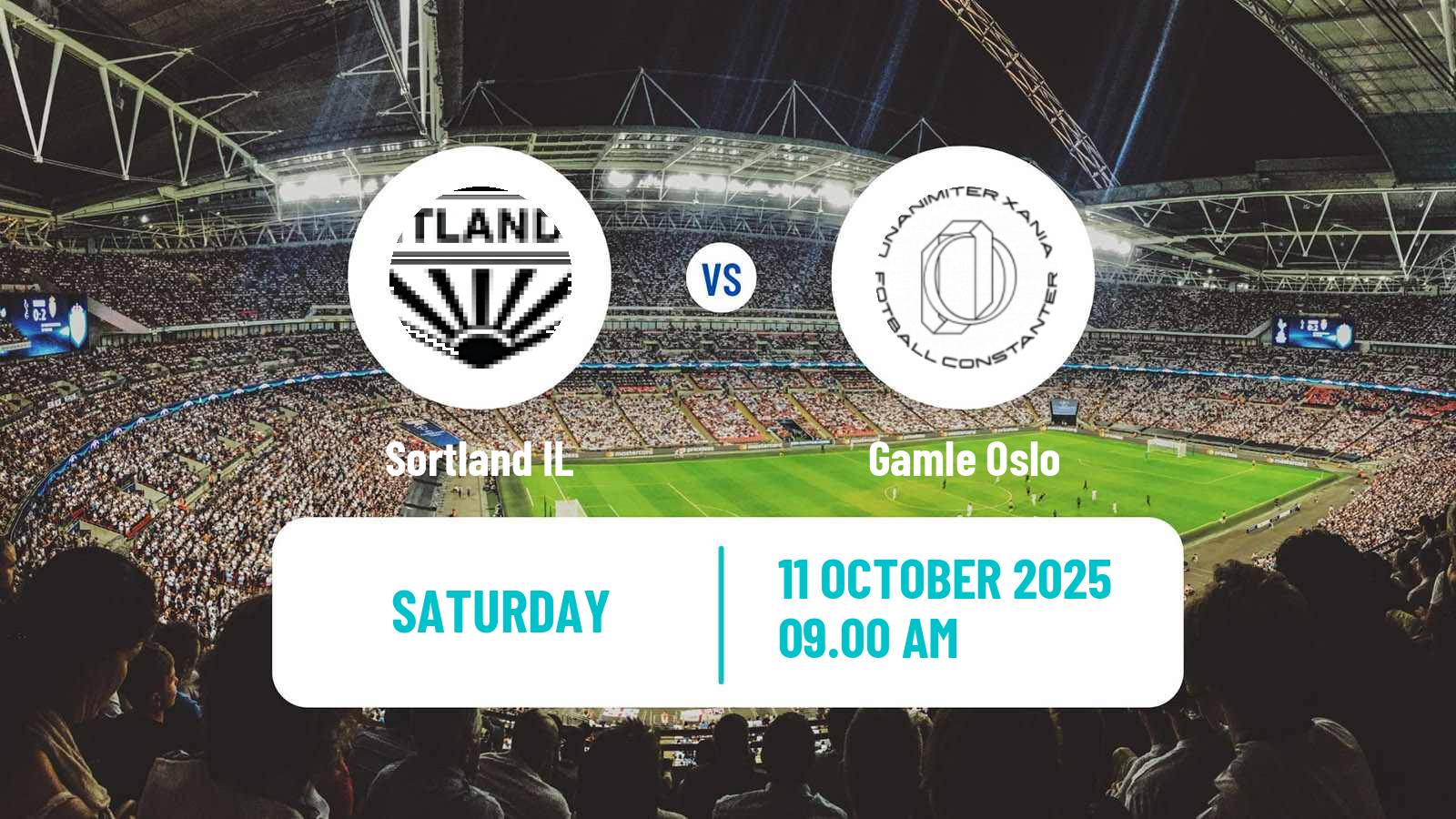 Football Norwegian Division 3 - Group 1 Sortland - Gamle Oslo