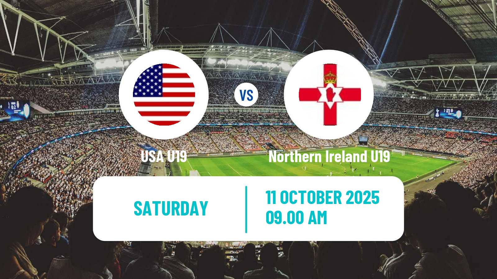 Football Friendly USA U19 - Northern Ireland U19