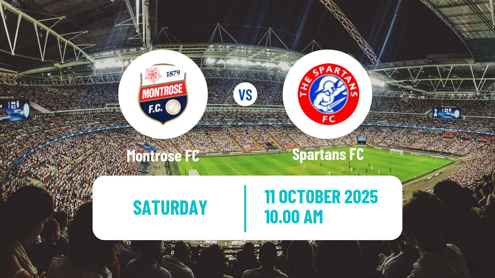 Football Scottish Challenge Cup Montrose - Spartans