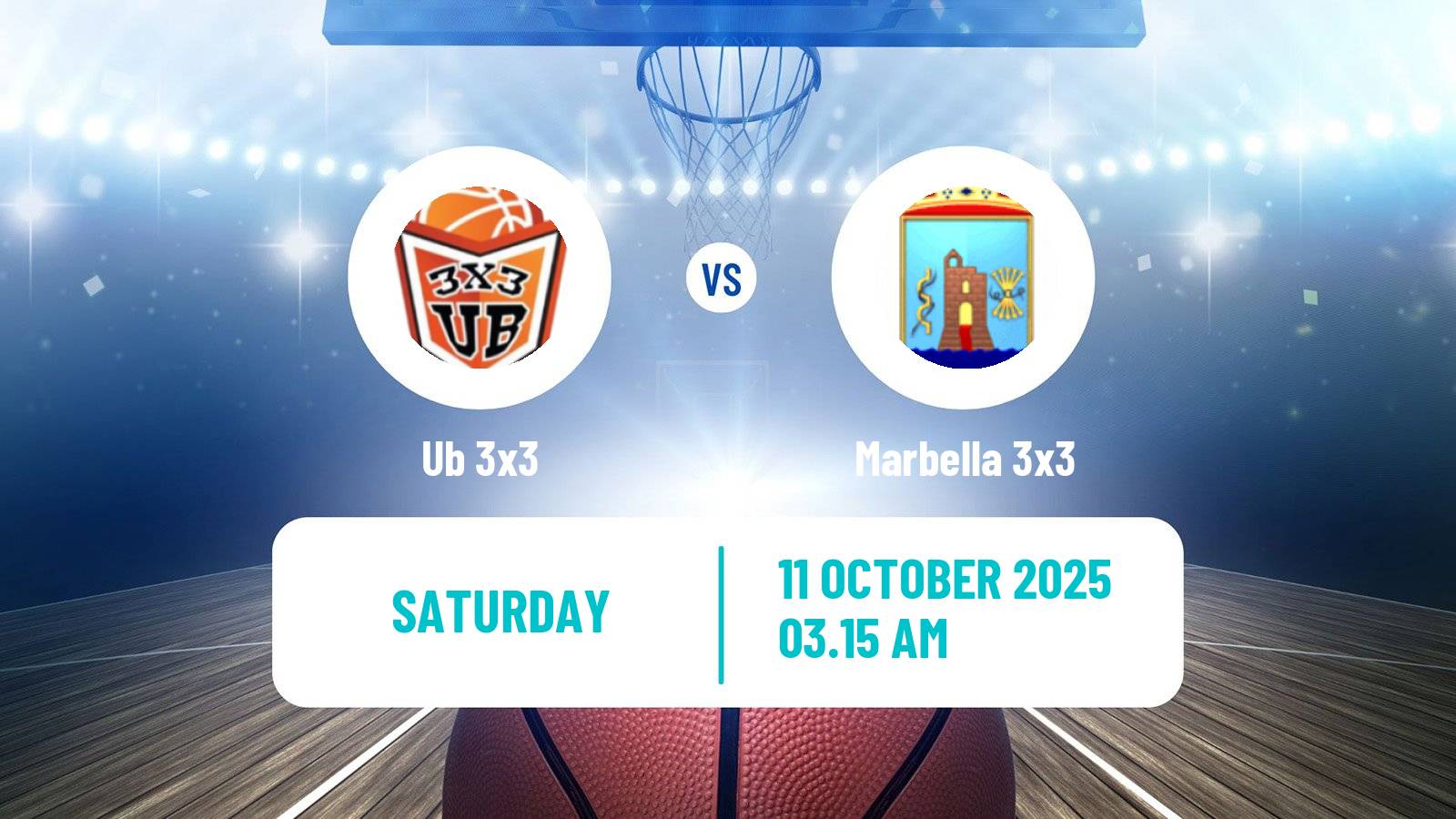 Basketball World Tour Deqing 3x3 Ub 3x3 - Marbella 3x3