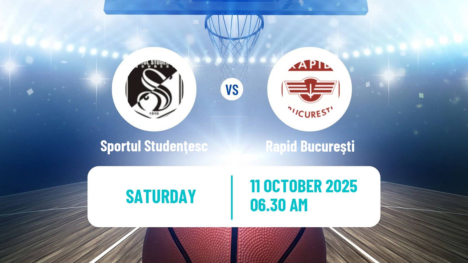 Basketball Romanian Liga National Basketball Women Sportul Studenţesc - Rapid Bucureşti