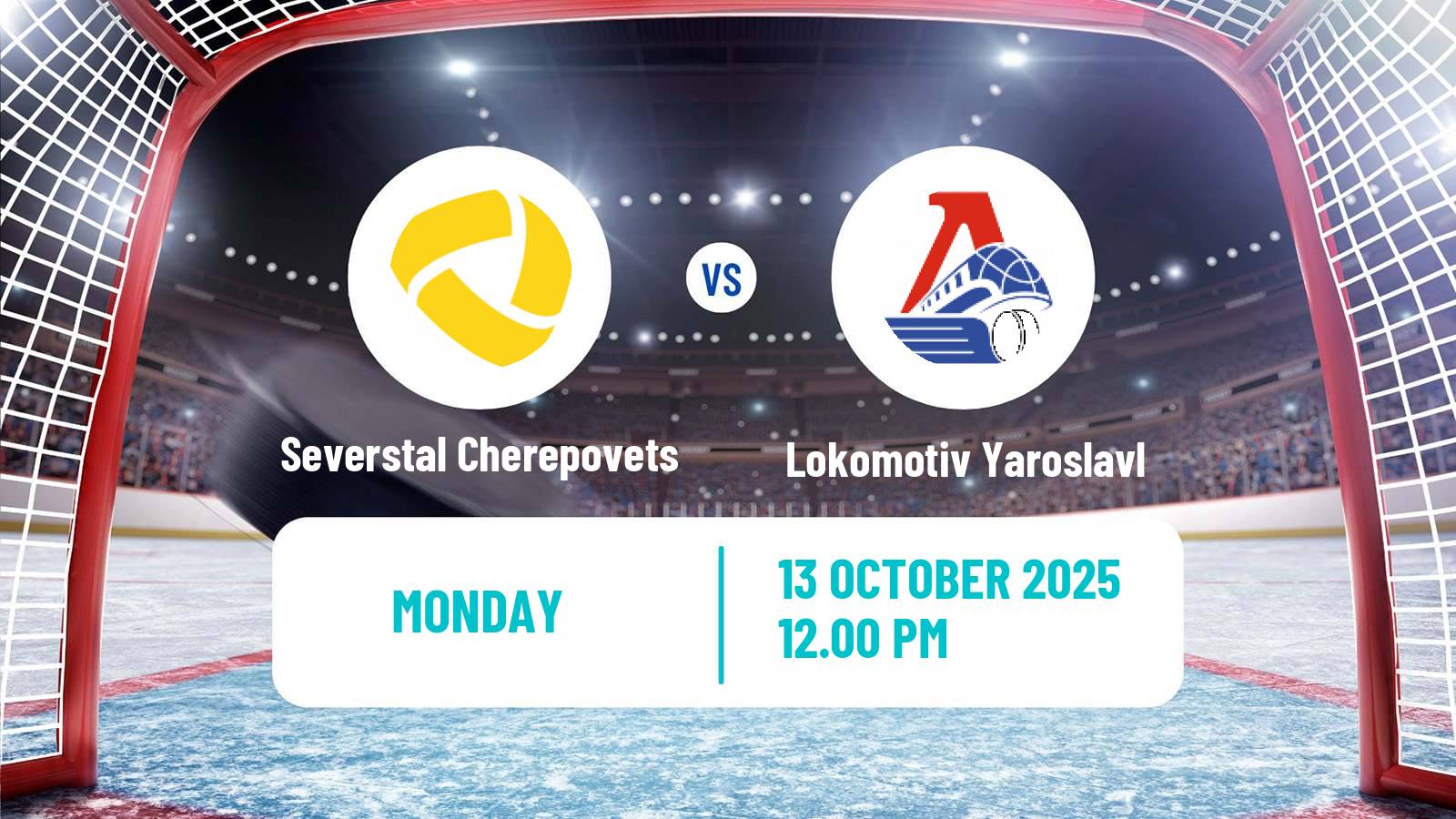Hockey KHL Severstal Cherepovets - Lokomotiv Yaroslavl