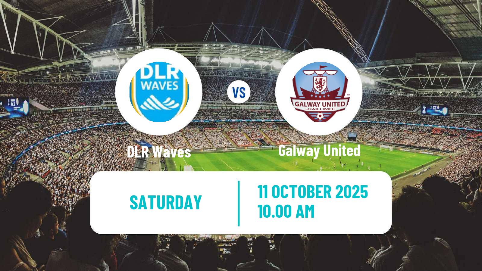 Football Irish National League Women DLR Waves - Galway United
