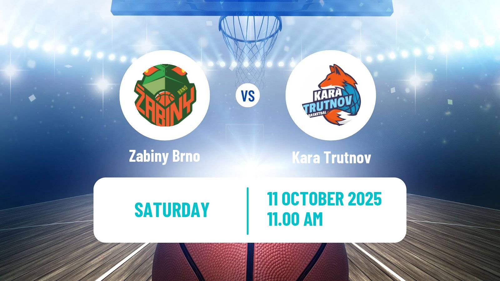 Basketball Czech ZBL Women Zabiny Brno - Kara Trutnov