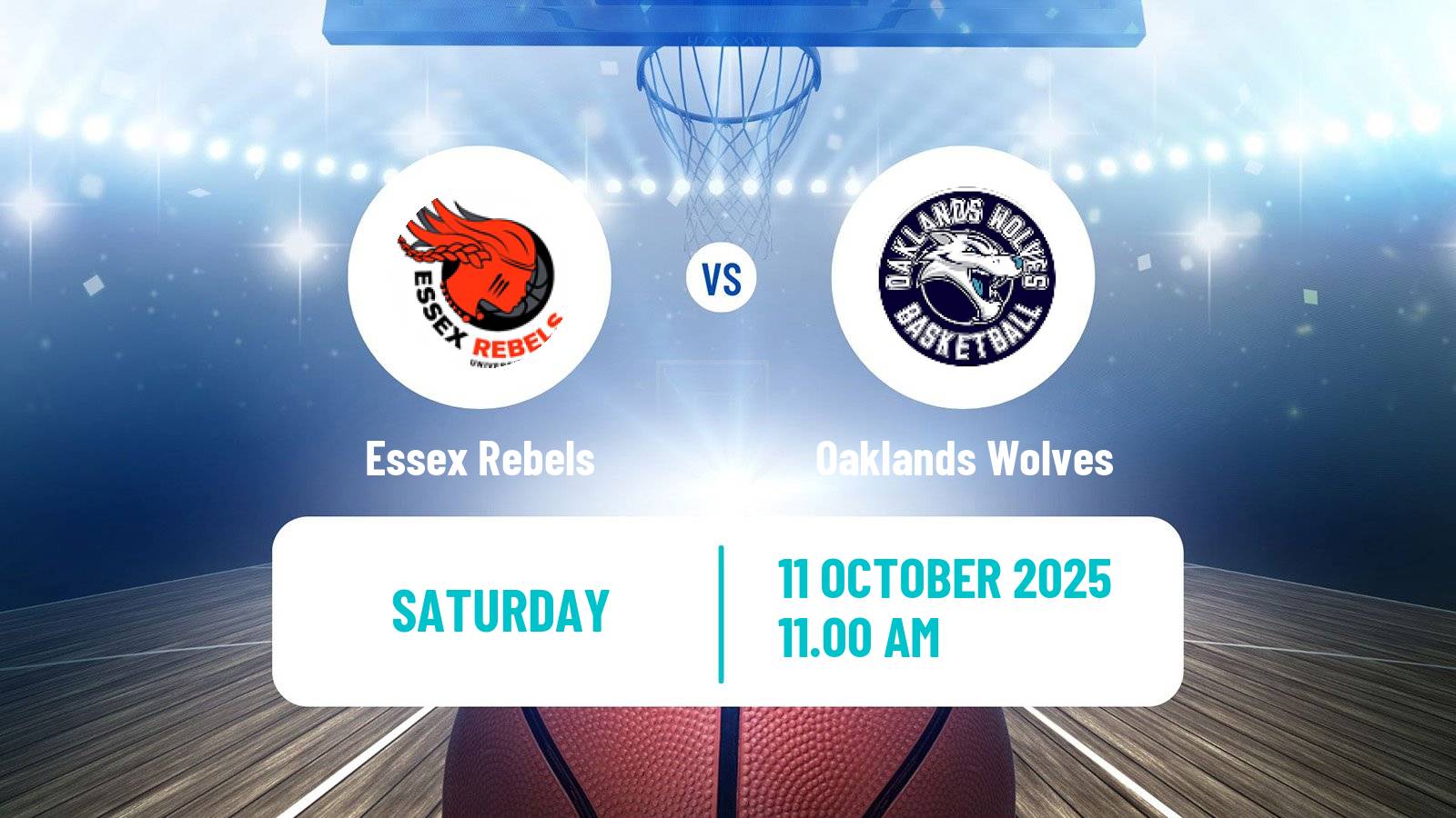 Basketball British Betty Codona Trophy Women Essex Rebels - Oaklands Wolves