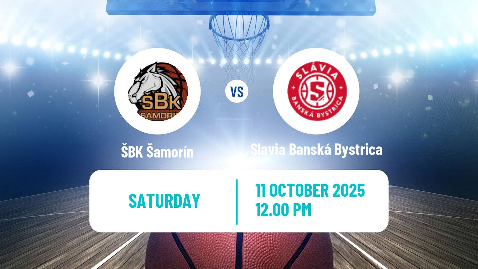 Basketball Slovak Extraliga Basketball Women ŠBK Šamorín - Slavia Banská Bystrica